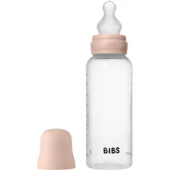 BIBS Anti-Colic Baby Bottle Silicone biberon anticolici cu suzetă din silicon