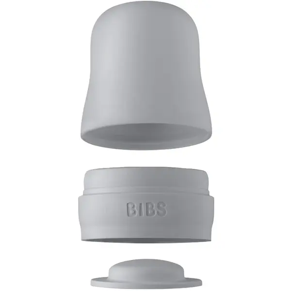 BIBS Baby Glass Bottle Cap capac cu închidere prin înșurubare pentru sticla de băut Cloud 1 buc