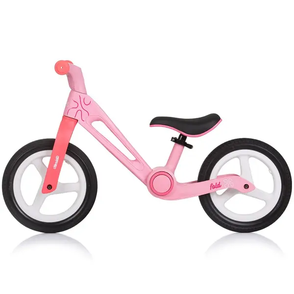 Bicicleta Chipolino Fold X, echilibru, fara pedale, roz KID000538, la doar 183,00 lei
