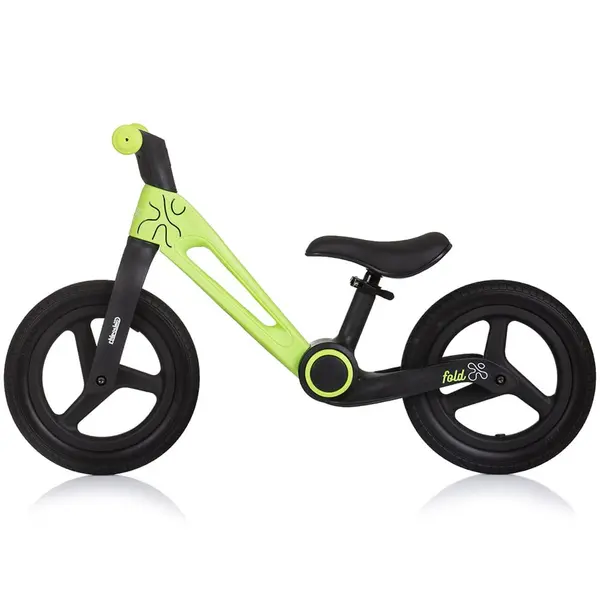 Bicicleta Chipolino Fold X, echilibru, fara pedale, verde KID000514, la doar 183,00 lei