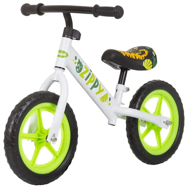 Bicicleta Chipolino Zippy, echilibru, fara pedale, verde KID062842, la doar 163,00 lei