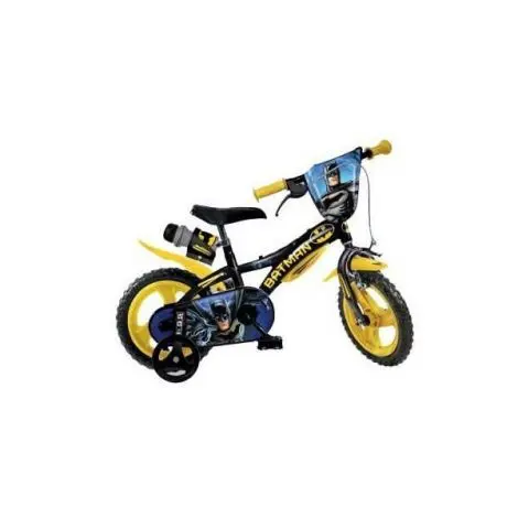 Bicicleta copii 3-5 ani, 12 inch, Batman, Dino Bikes DB612LBT