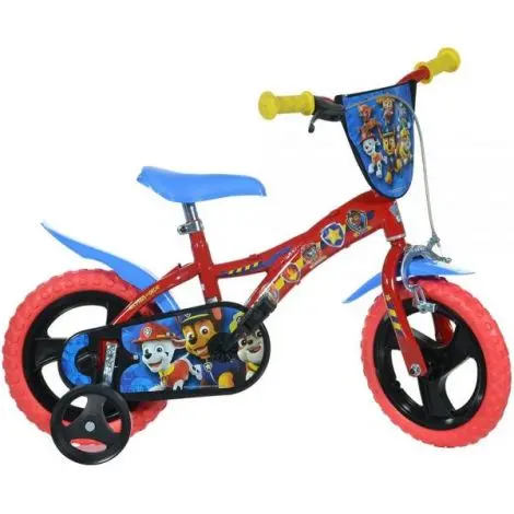 Bicicleta copii 3-5 ani, 12 inch, Paw Patrol, Dino Bikes DB612LPW