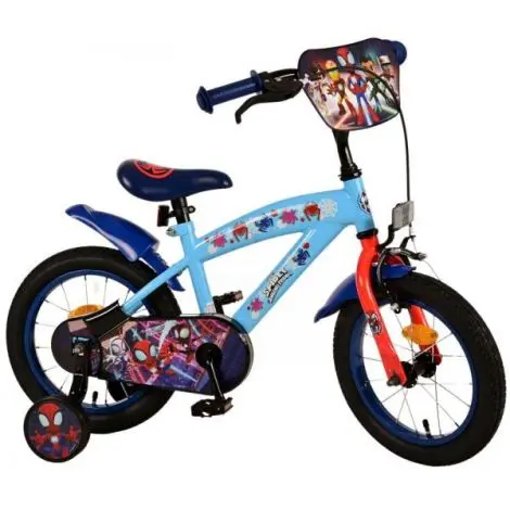 Bicicleta copii 3-5 ani, 14 inch, Spidey Si Prietenii, EandL CYCLES 21532SACB