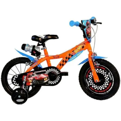 Bicicleta copii 4-6 ani, 16 inch, Hot Wheels, Dino Bikes DB616HW