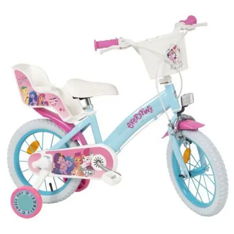 Bicicleta copii 4-6 ani, 16 inch, My Little Pony, Toimsa TM8422084016975