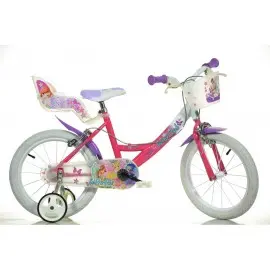 Bicicleta copii 4-6 ani, 16 inch, Winx, Dino Bikes DB164R WX7