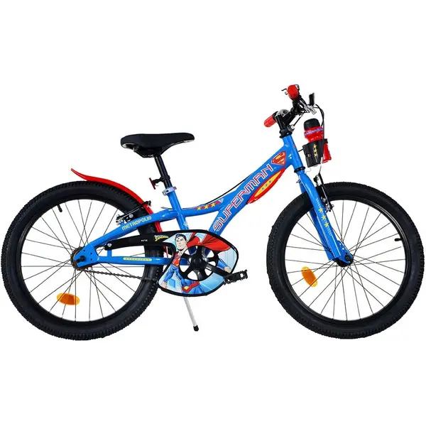 Bicicleta Copii Dino Bikes, Superman, 20 inch, sistem frana, albastru/rosu KID907831, la doar 901,00 lei