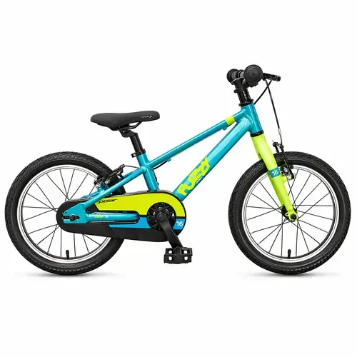 Bicicleta Copii Polar Fuzzy, roti 16 Inch, Frane V-Brake, Cadru aluminiu, Albastru