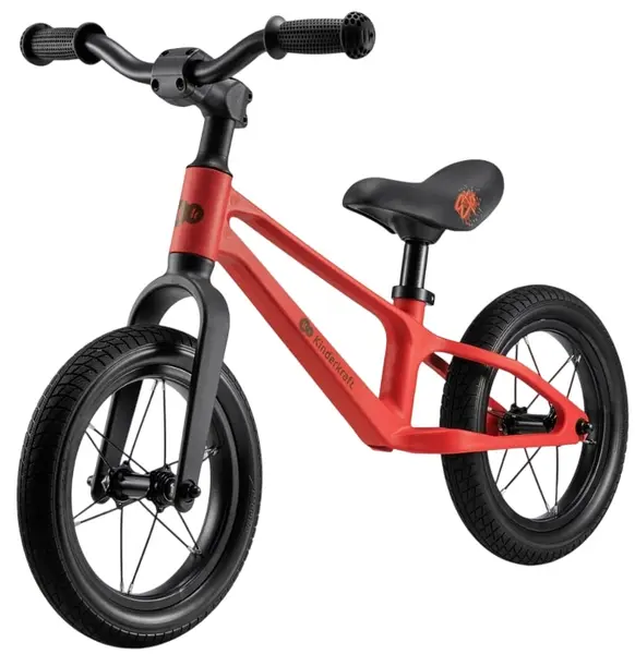 Bicicletă de echilibru KinderKraft - Eter, Red