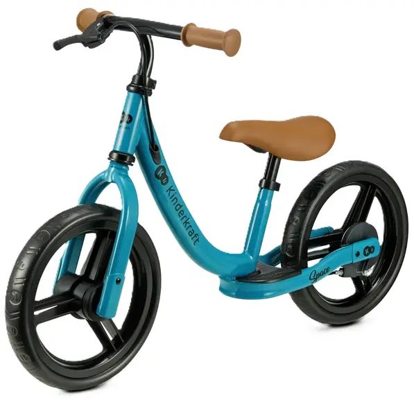 Bicicleta de echilibru KinderKraft - Space, albastru
