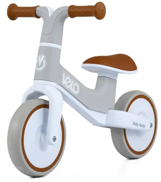 Bicicletă de echilibru Milly Mally - Velo, maro