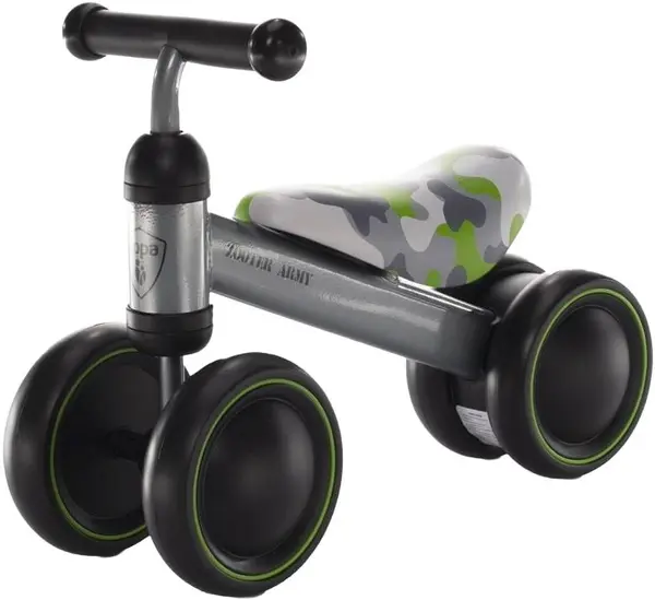 Bicicletă de echilibru pentru copii Zopa - Zooter, Army