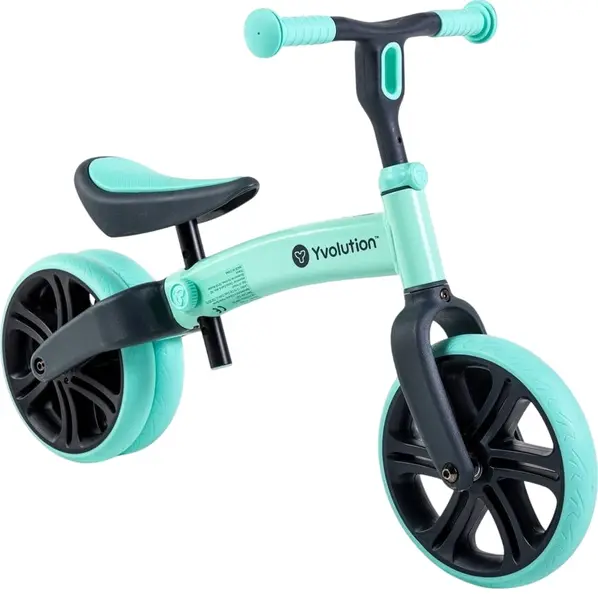 Bicicletă de echilibru Yvolution - Velo Junior, verde