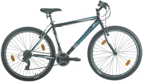 Bicicletă de munte cu viteze Bachini - Pro, 27.5'', 483 mm, negru/albastru