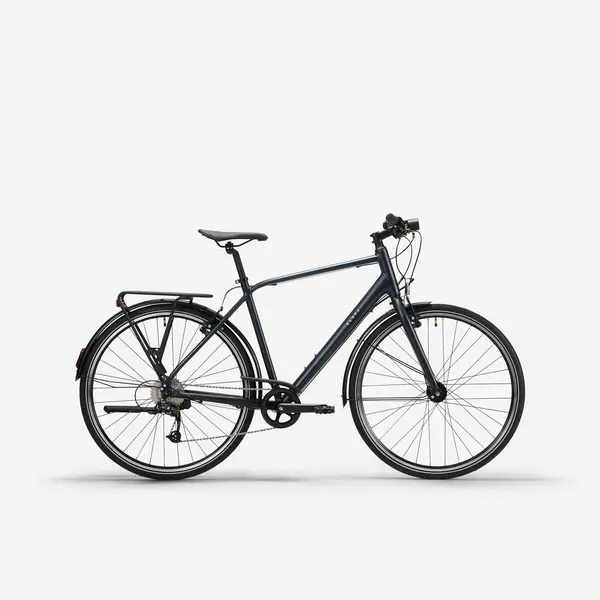 Bicicletă de oraș Elops LD 500 cadru înalt gri