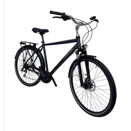Bicicleta de oras KREIDLER Raise K1275, cadru aluminiu M 19.5inch, roti 28inch, manete secventiale, frane hidraulice, 8 viteze, Negru