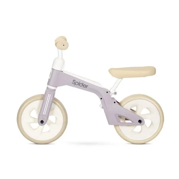 Bicicleta de tranzitie pentru copii Lorelli Spider Pink fara pedale, ghidon reglabil, sezut ajustabil, limitator de directie, cadru din aluminiu, roti 10 inch, greutate admisa 20 kg