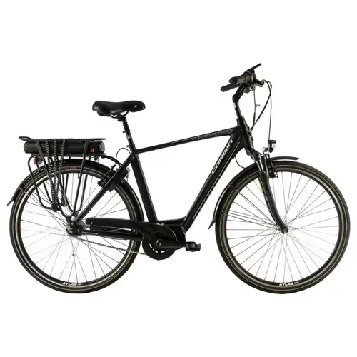 Bicicleta Electrica Corwin 28329, roti 28inch, L, Viteza maxima 25 km/h, Putere motor 250 W (Negru)
