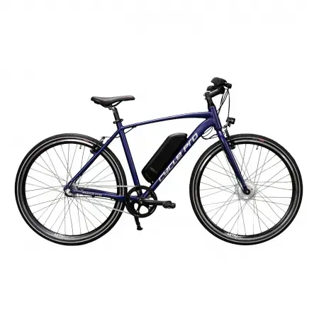 Bicicleta Electrica Devron Cycle Pro 28171, roti 28inch, cadru 520mm XL, motor 250W, acumulator 11 Ah, viteza maxima 25 km/h (Albastru)
