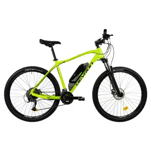 Bicicleta Electrica Devron Riddle M1.7, roti 27.5inch, cadru 490 mm, Viteza maxima25 km/h, motor 250 W, Verde