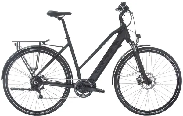 Bicicletă electrică pentru femei SPRINT - Faster Lady, 28", 530 mm, negru
