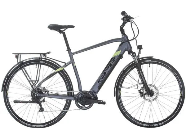 Bicicletă electrică SPRINT - Faster Gent, 28", 530 mm, gri