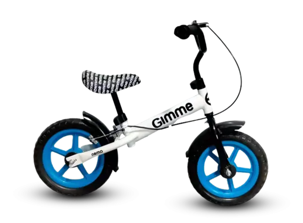 Bicicleta fara pedale 11 inch cu frana Nemo Blue