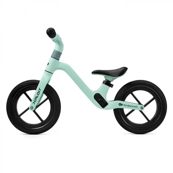 Bicicleta fara pedale Kinderkraft Xploit Turquoise