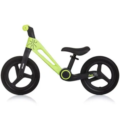 Bicicleta fara pedale pliabila Chipolino Fold X green