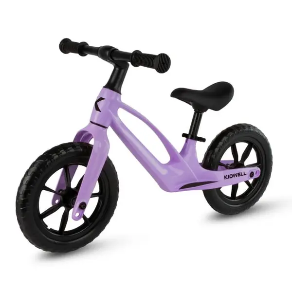 Bicicleta Kidwell Vito, echilibru, fara pedale, cadru magneziu, violet KID705793, la doar 267,00 lei