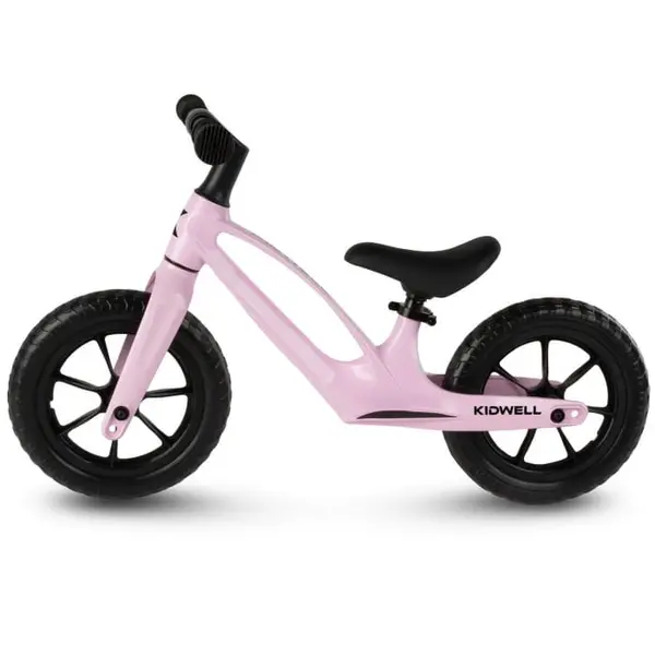 Bicicleta Kidwell Vito, echilibru, fara pedale, cadru magneziu, roz KID705823, la doar 267,00 lei