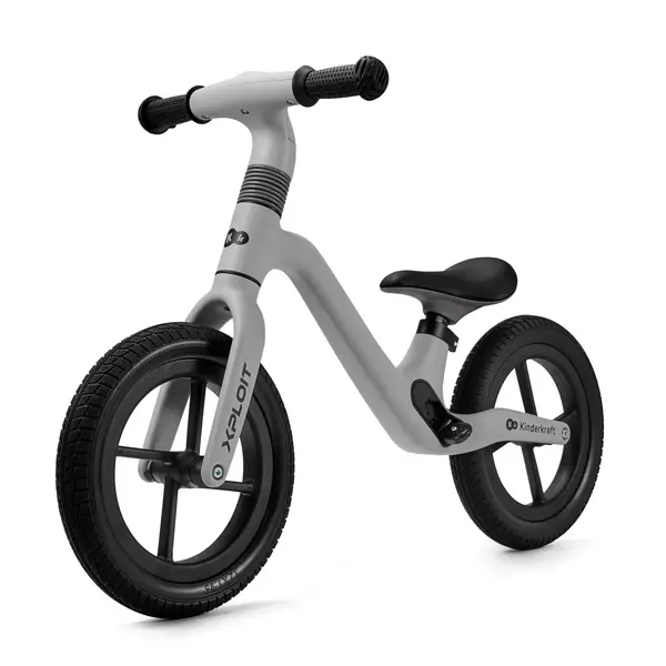 Bicicleta Kinderkraft Xpoit, fara pedale, echilibru, argintiu KID924981, la doar 477,00 lei