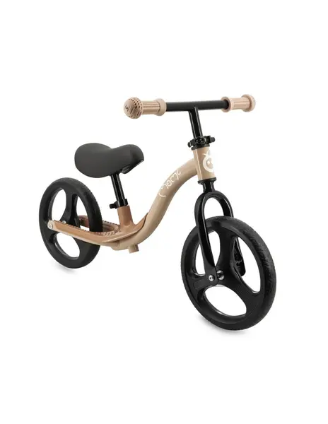 Bicicleta Momi Isoka, roti led, echilibru, fara pedale, bej KID782297, la doar 309,00 lei