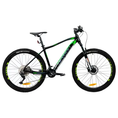 Bicicleta Mtb Devron 2023 RM3.7 - 27.5 Inch, M (Negru/Verde)