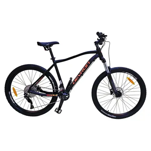 Bicicleta Mtb Devron Riddle RM4.7 2021, roti 27.5 Inch, cadru M, 20 viteze, Negru