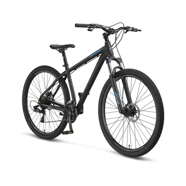 Bicicleta MTB Mosso Wildfire Man Hidraulic, roata 27.5 , cadru 18 din aluminiu, culoare negru albastru