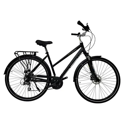 Bicicleta Oras Kieler Lady, roti 28 Inch, cadru L, 7 viteze, Negru
