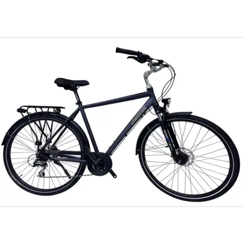 Bicicleta Oras Kreidler 1275, roti 28 inch, cadru L, 8 viteze, Negru