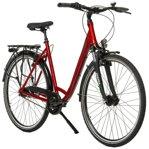 Bicicleta Oras Kreidler 2892, roti 28 inch, cadru L, 7 viteze, Rosu