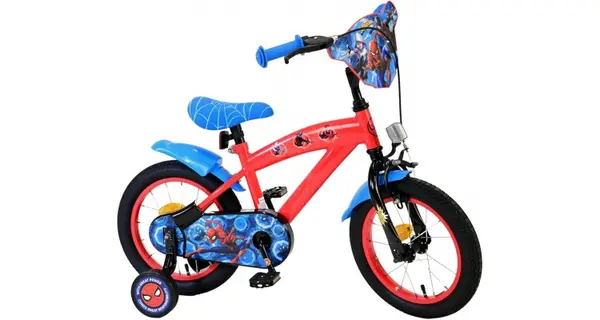 Bicicleta pentru baieti Spiderman 14 inch, 3.5 – 5 ani