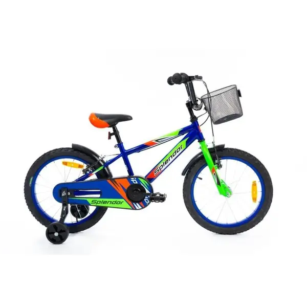 Bicicleta pentru copii, Albastra, Marime Roti 20 Inch, Splendor