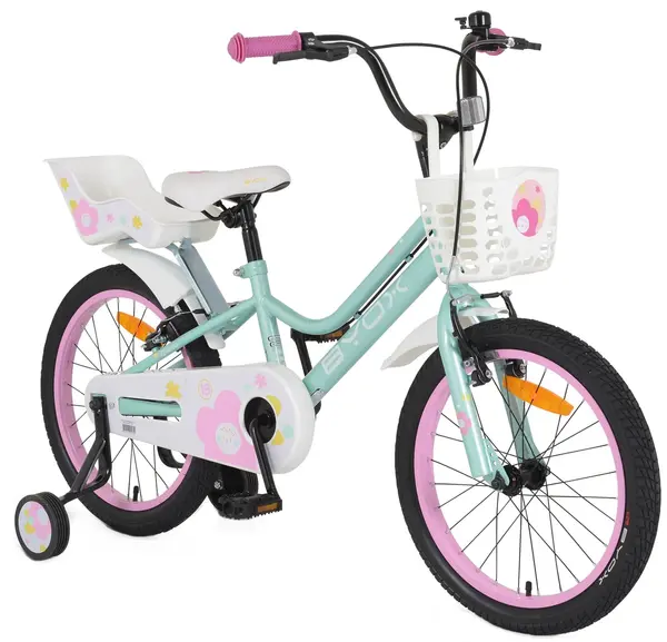 Bicicletă pentru copii Byox - Quincy 18'', verde