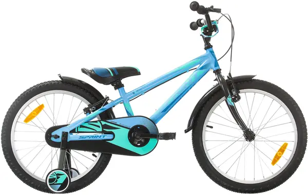 Bicicletă pentru copii SPRINT - Casper, 20", 242 mm, albastru deschis