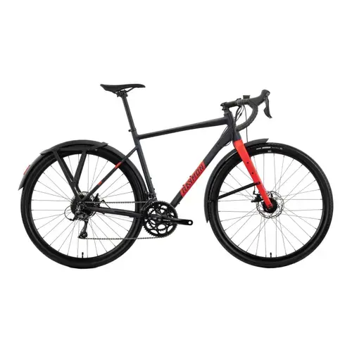 Bicicleta Sosea Ciclocross Raymon Territ Street 2025, roti 28 Inch, cadru L, 18 viteze, Albastru