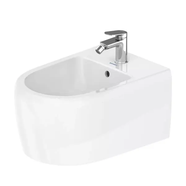 Bideu Duravit Qatego 2263150000, suspendat, Alb