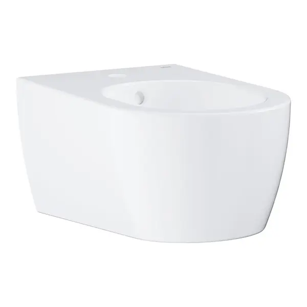 Bideu Grohe Essence 3957400H, montare suspendata, preaplin, elemente fixare ascunse, strat anti-aderent, suprafata antibacteriana, PureGuard, Alb