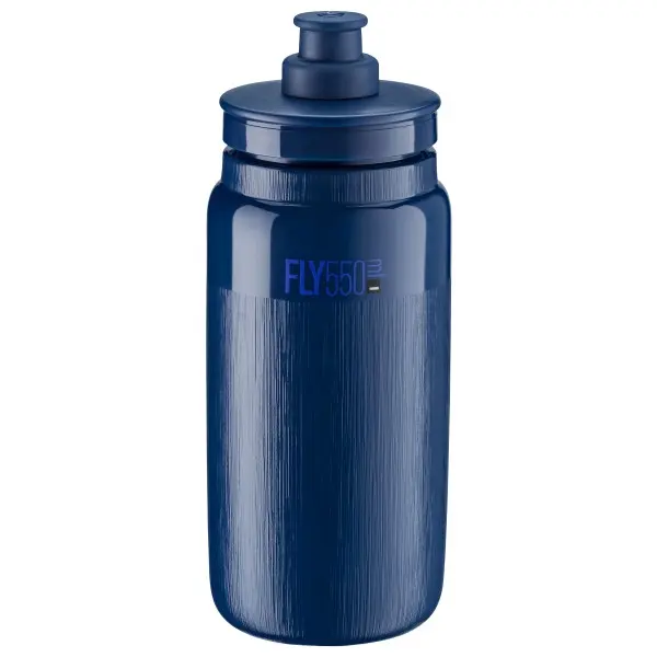 Bidon apa Elite Fly Tex, 550ml, albastru