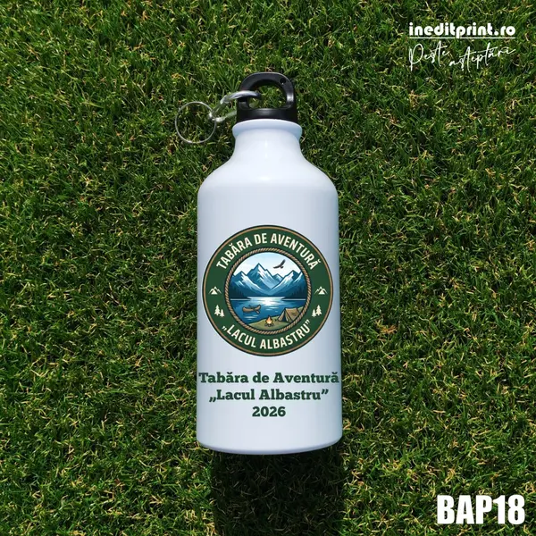 Bidon apa personalizat tabere BAP18 M1-500ML