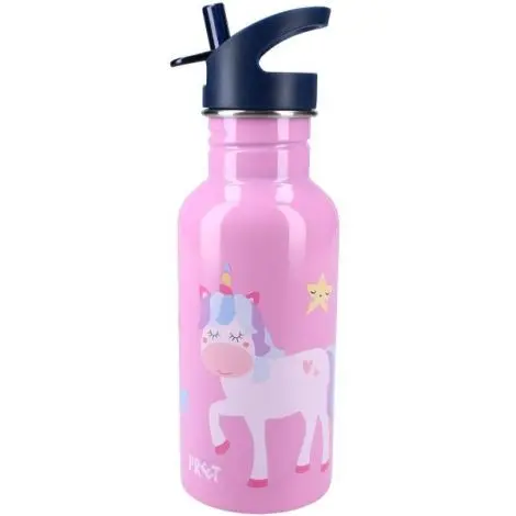 Bidon de baut Prêt Drink up! Pink din inox, Vadobag, 500 ml